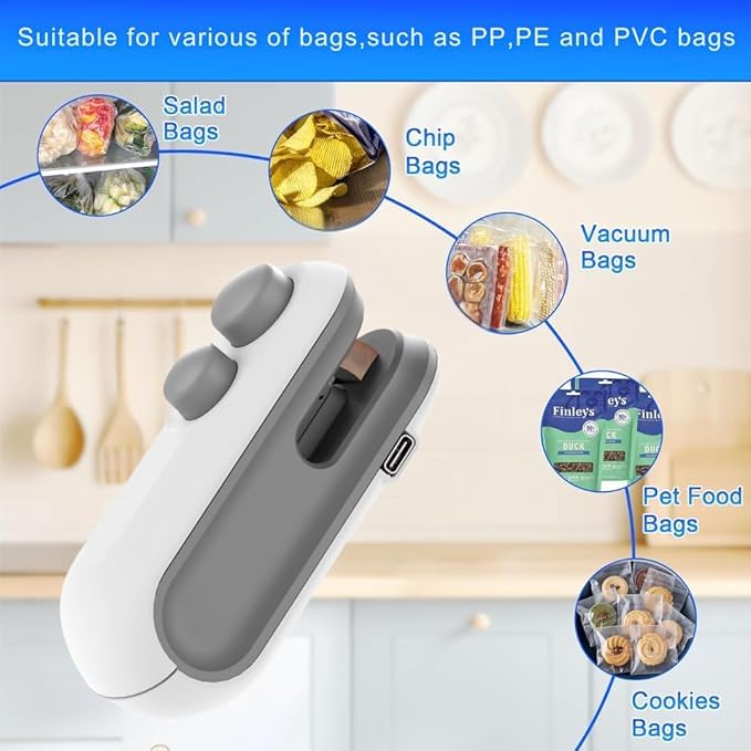 Rechargeable Mini Heat Bag Sealer pack of 2